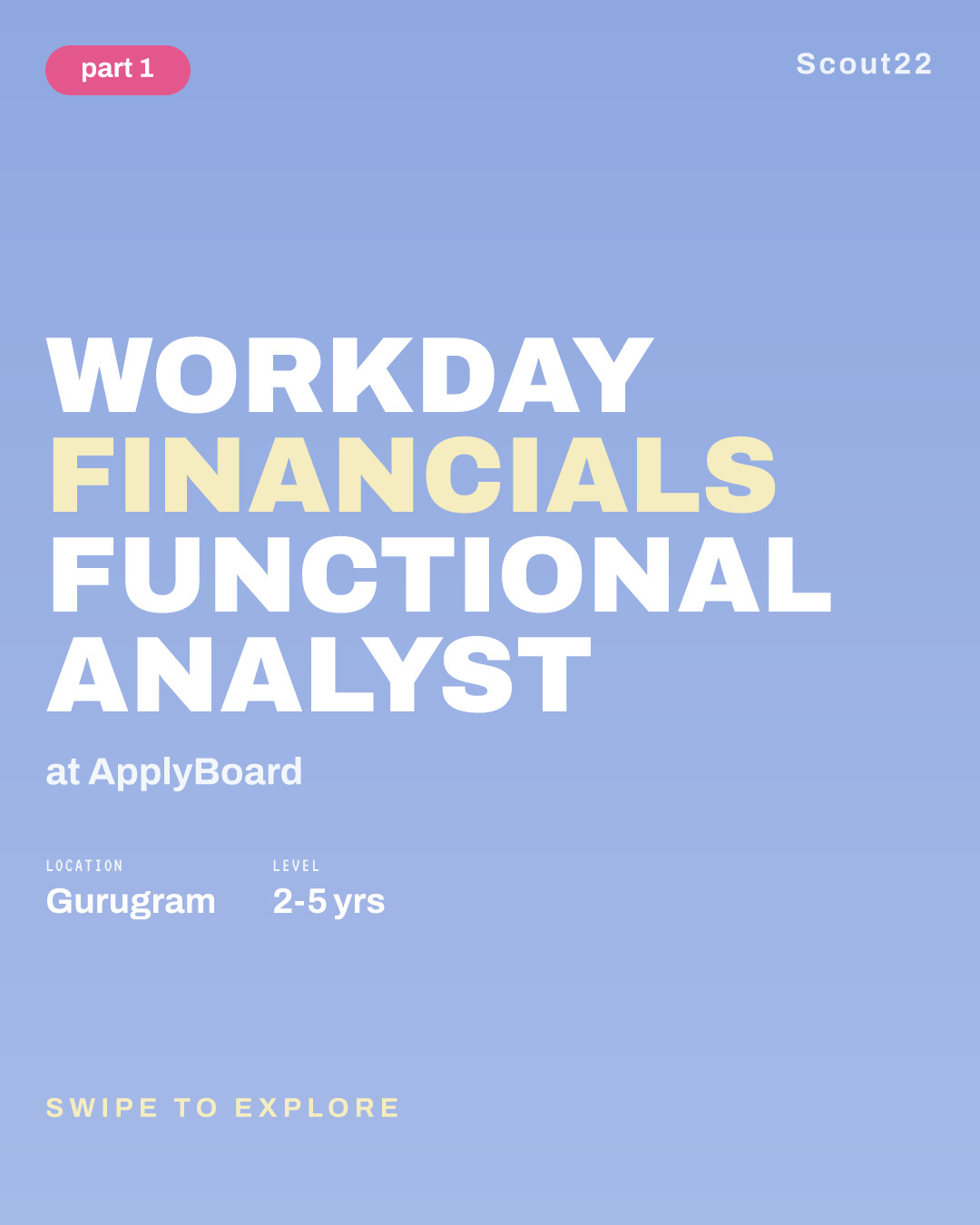 Workday Financials Functional Analyst at ApplyBoard
