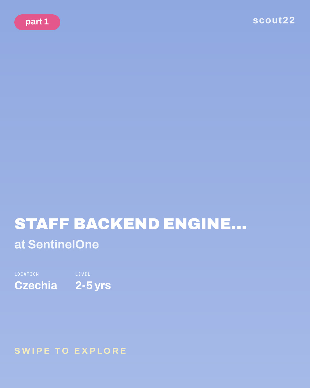 Staff Backend Engineer (Go, Java) - Detection & Response at SentinelOne