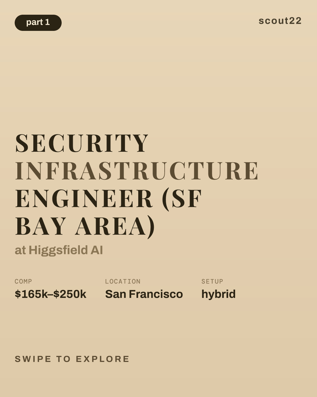 Security Infrastructure Engineer (SF Bay Area) at Higgsfield AI