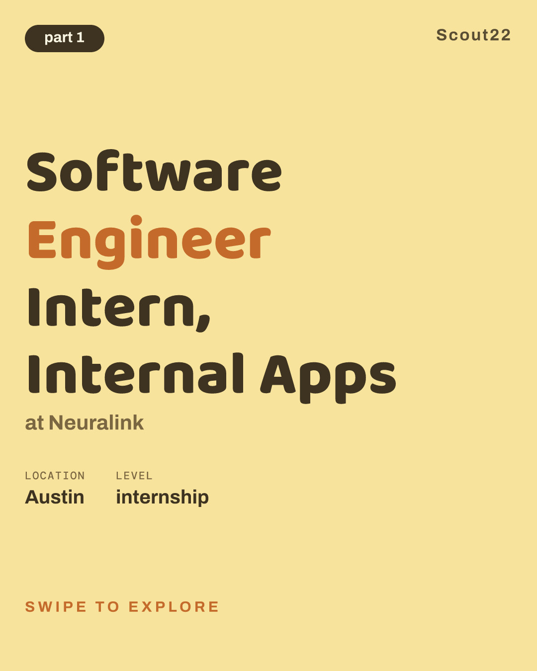 Software Engineer Intern, Internal Apps at Neuralink