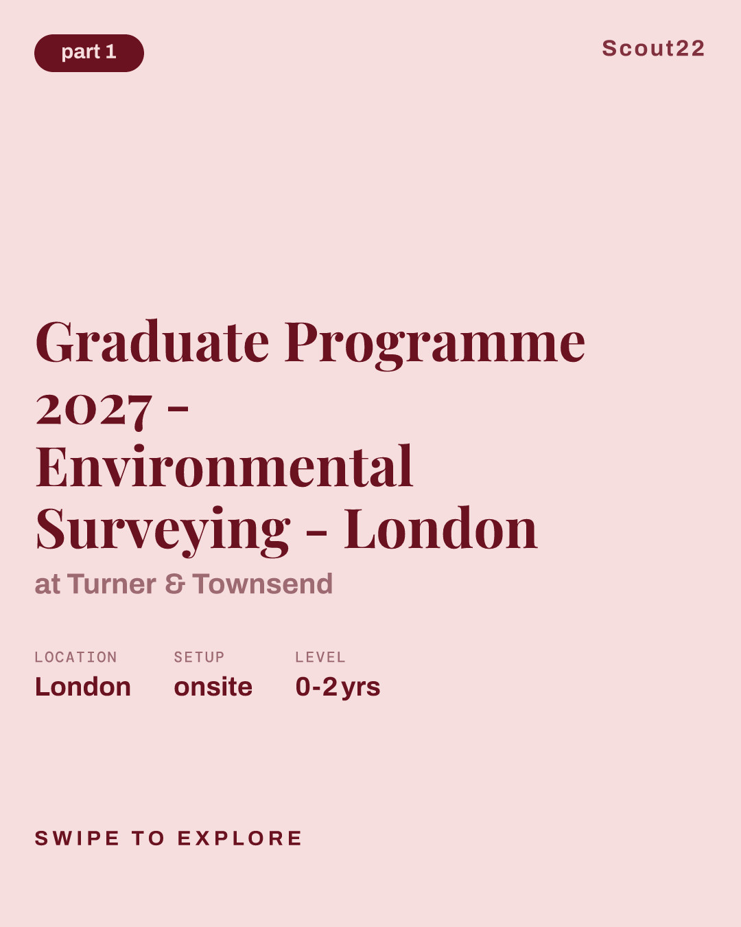 Graduate Programme 2027 - Environmental Surveying - London at Turner & Townsend