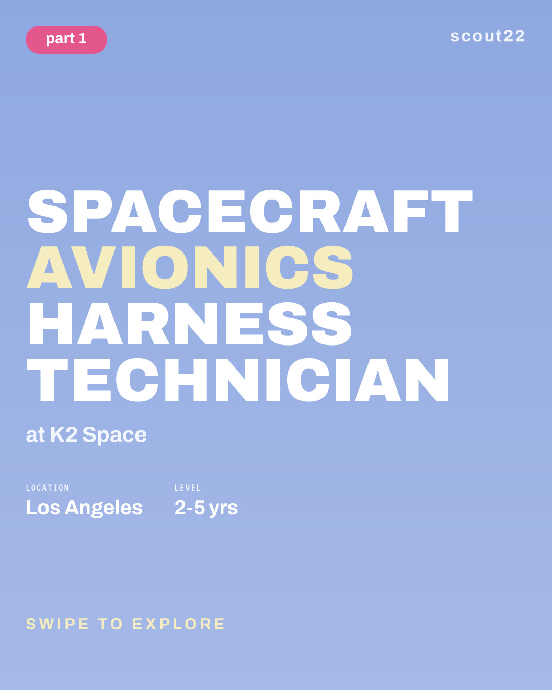 Spacecraft Avionics Harness Technician at K2 Space