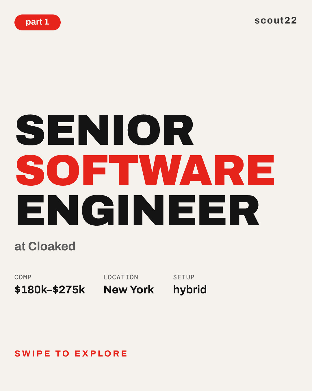 Senior Software Engineer at Cloaked