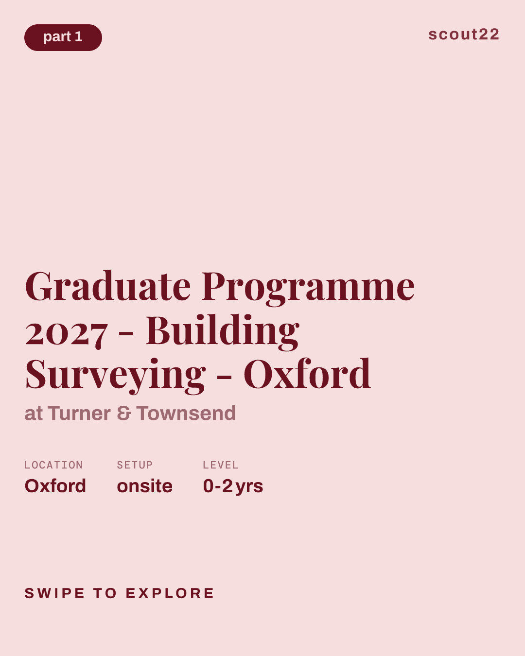 Graduate Programme 2027 - Building Surveying - Oxford at Turner & Townsend