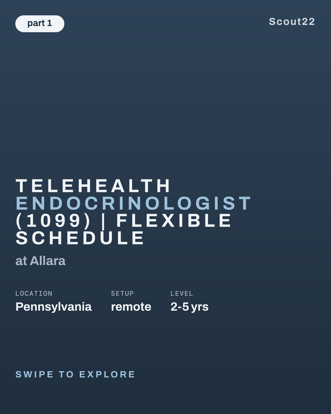 Telehealth Endocrinologist (1099) | Flexible Schedule at Allara