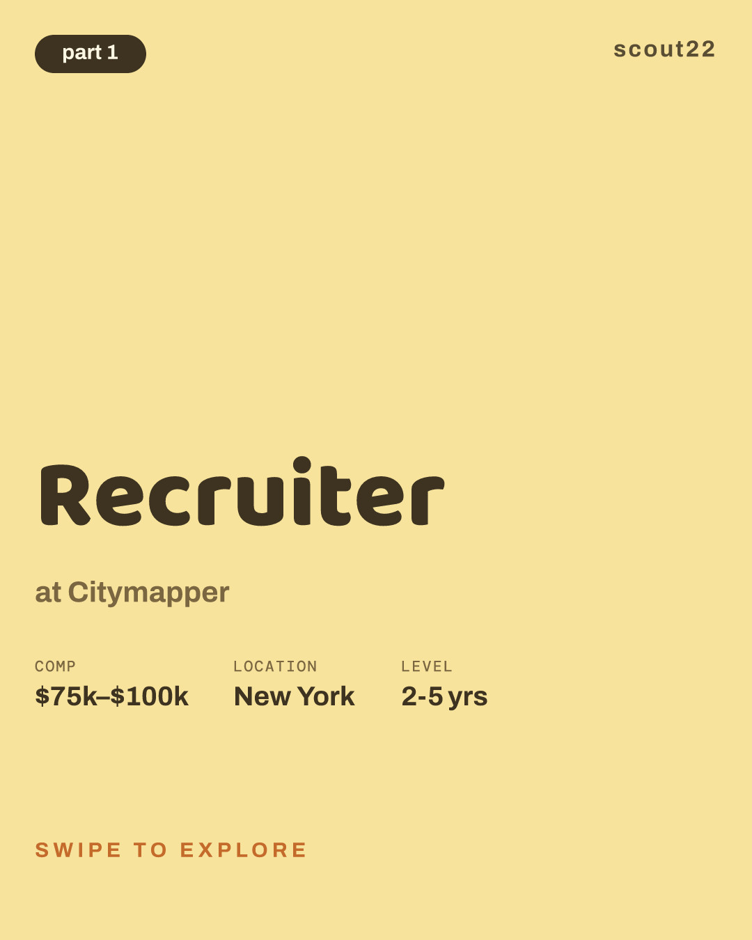 Recruiter at Citymapper