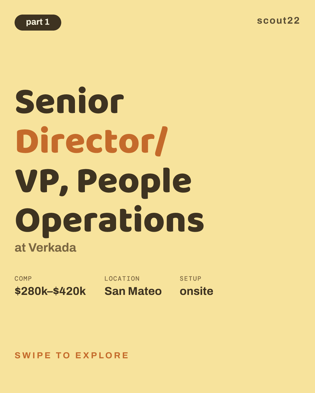 Senior Director/ VP, People Operations at Verkada