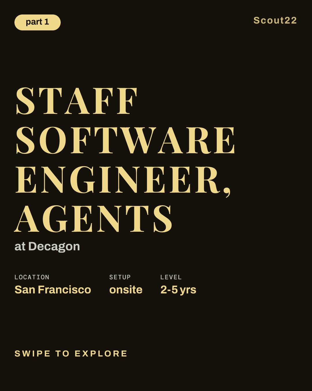 Staff Software Engineer, Agents at Decagon