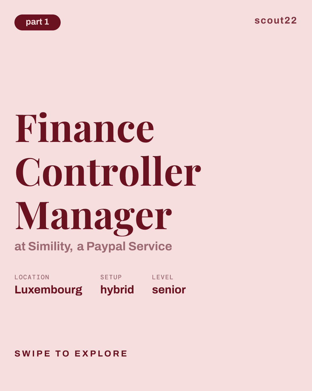 Finance Controller Manager at Simility, a Paypal Service