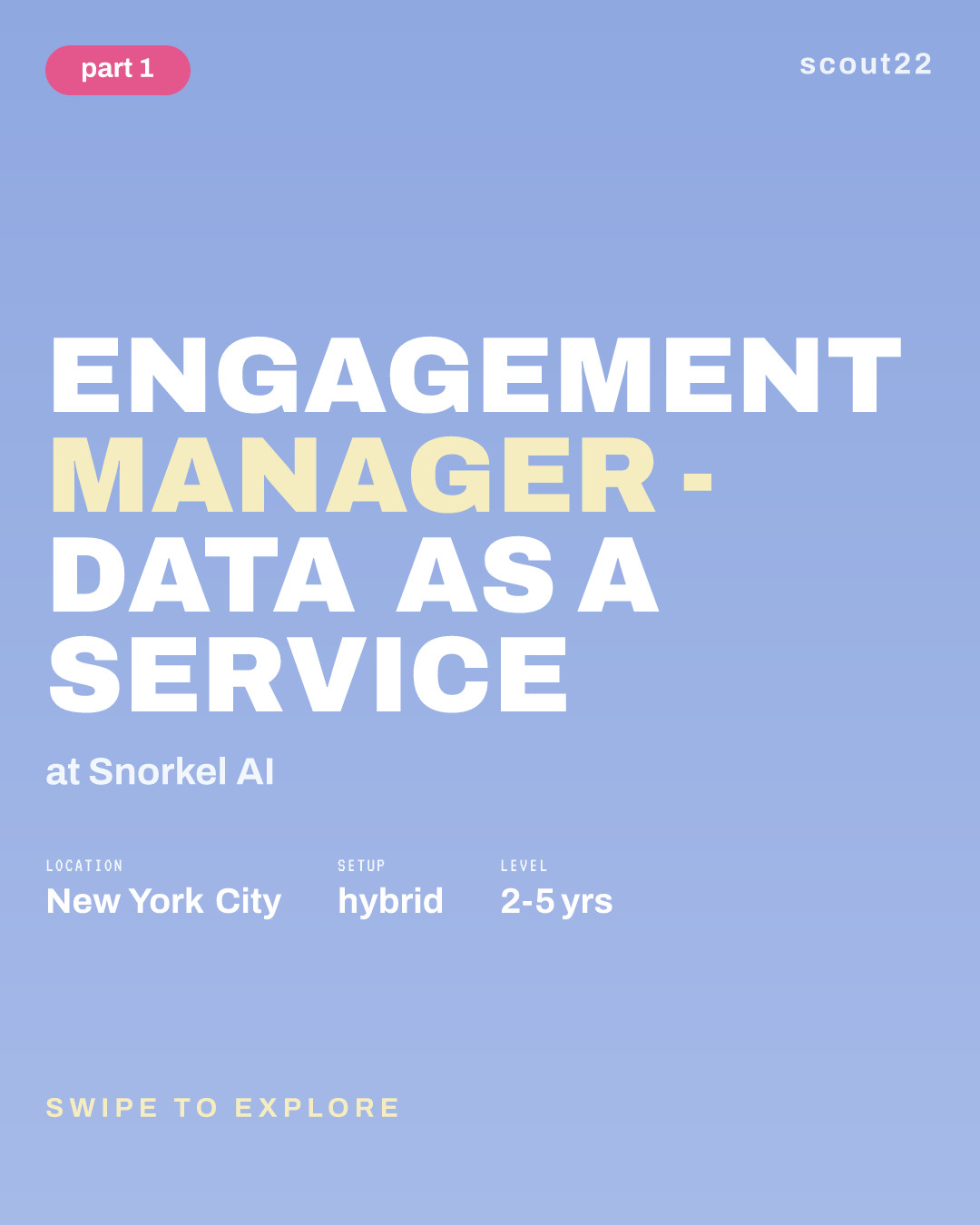 Engagement Manager - Data as a Service at Snorkel AI