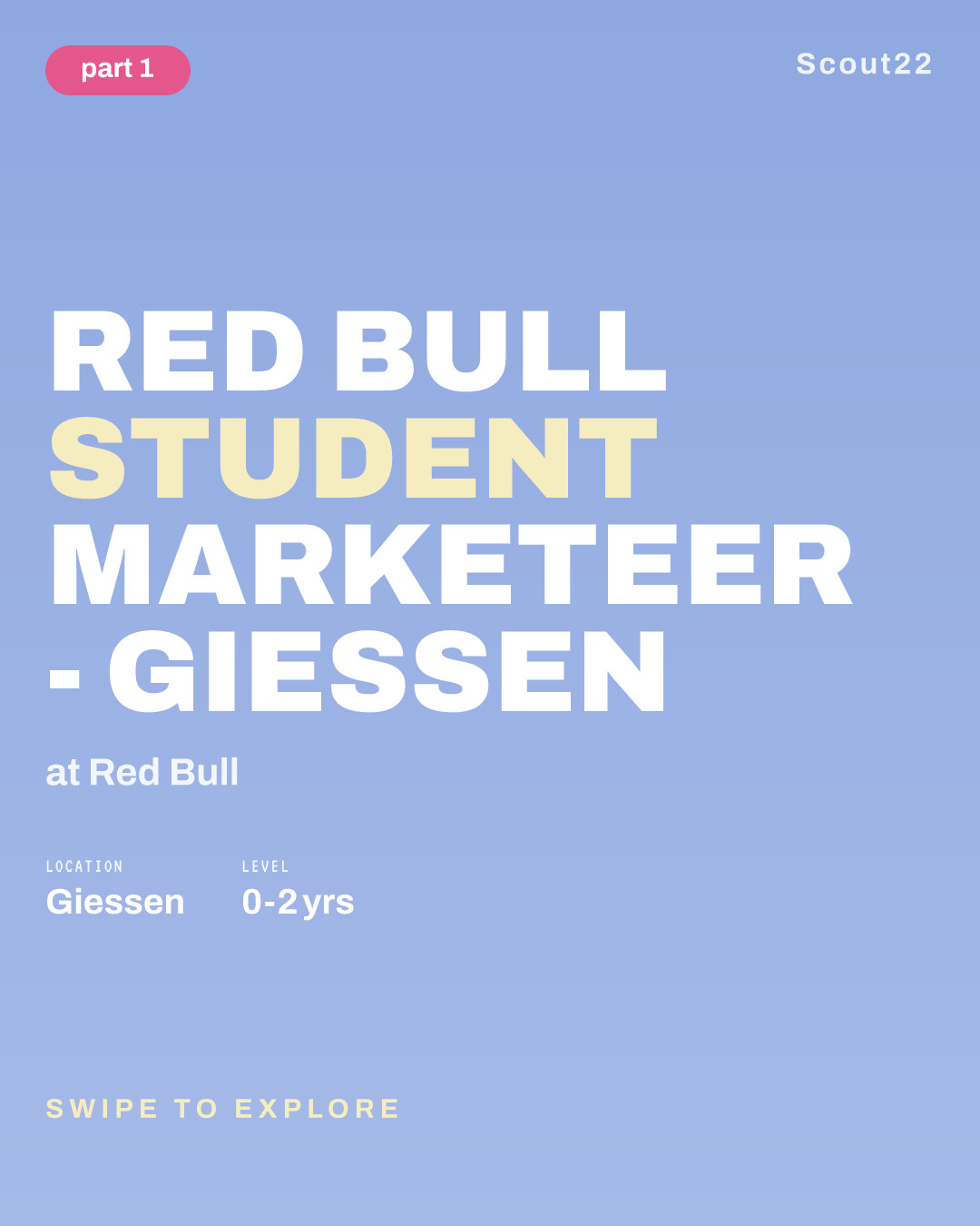 Red Bull Student Marketeer - Gießen at Red Bull