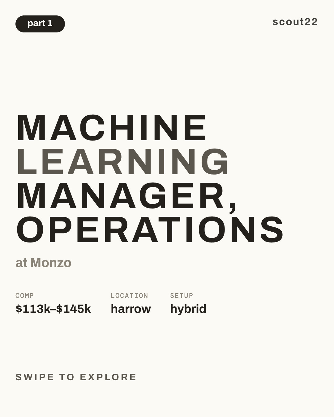 Machine Learning Manager, Operations at Monzo