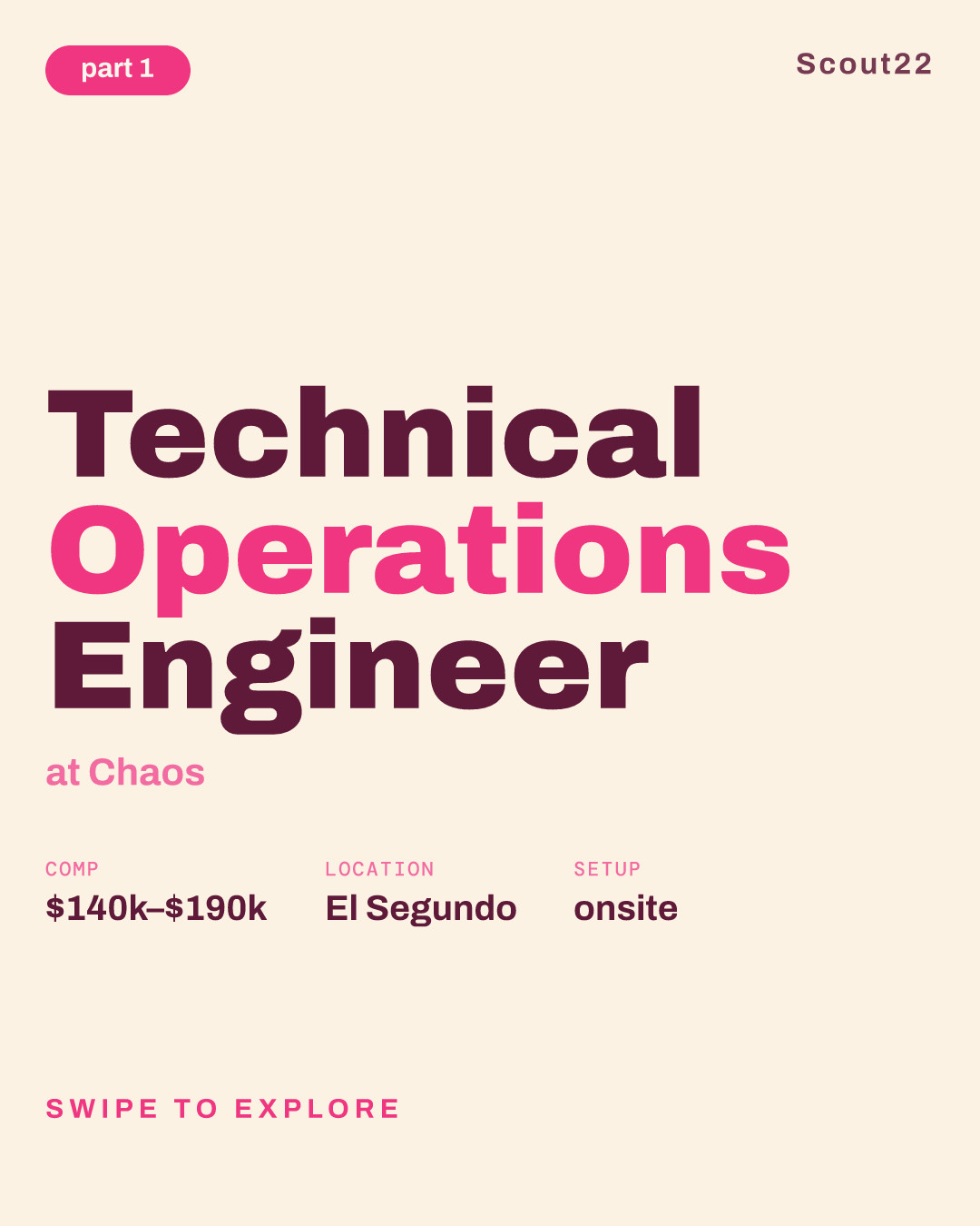 Technical Operations Engineer at Chaos