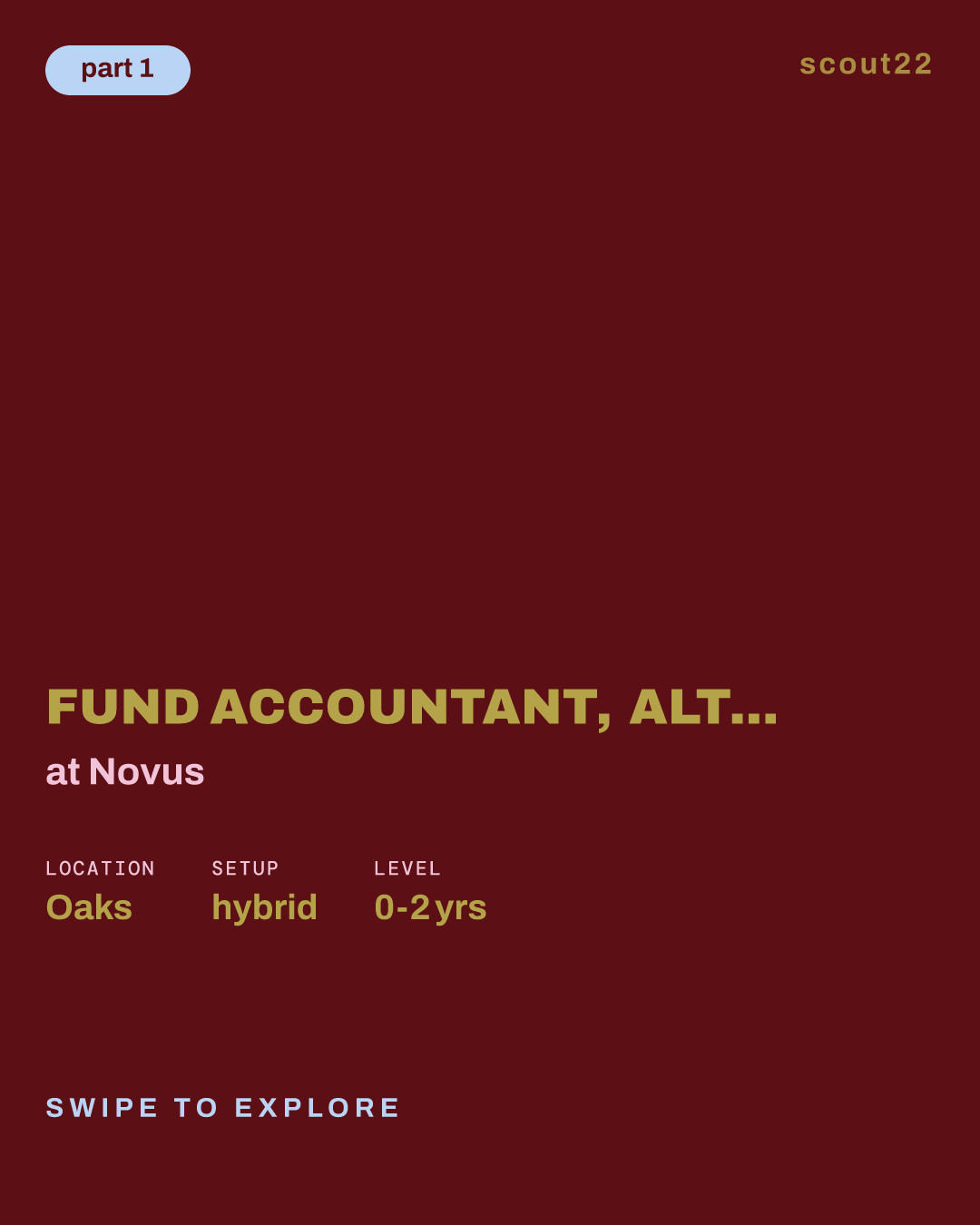 Fund Accountant, Alternative Investment Funds at Novus