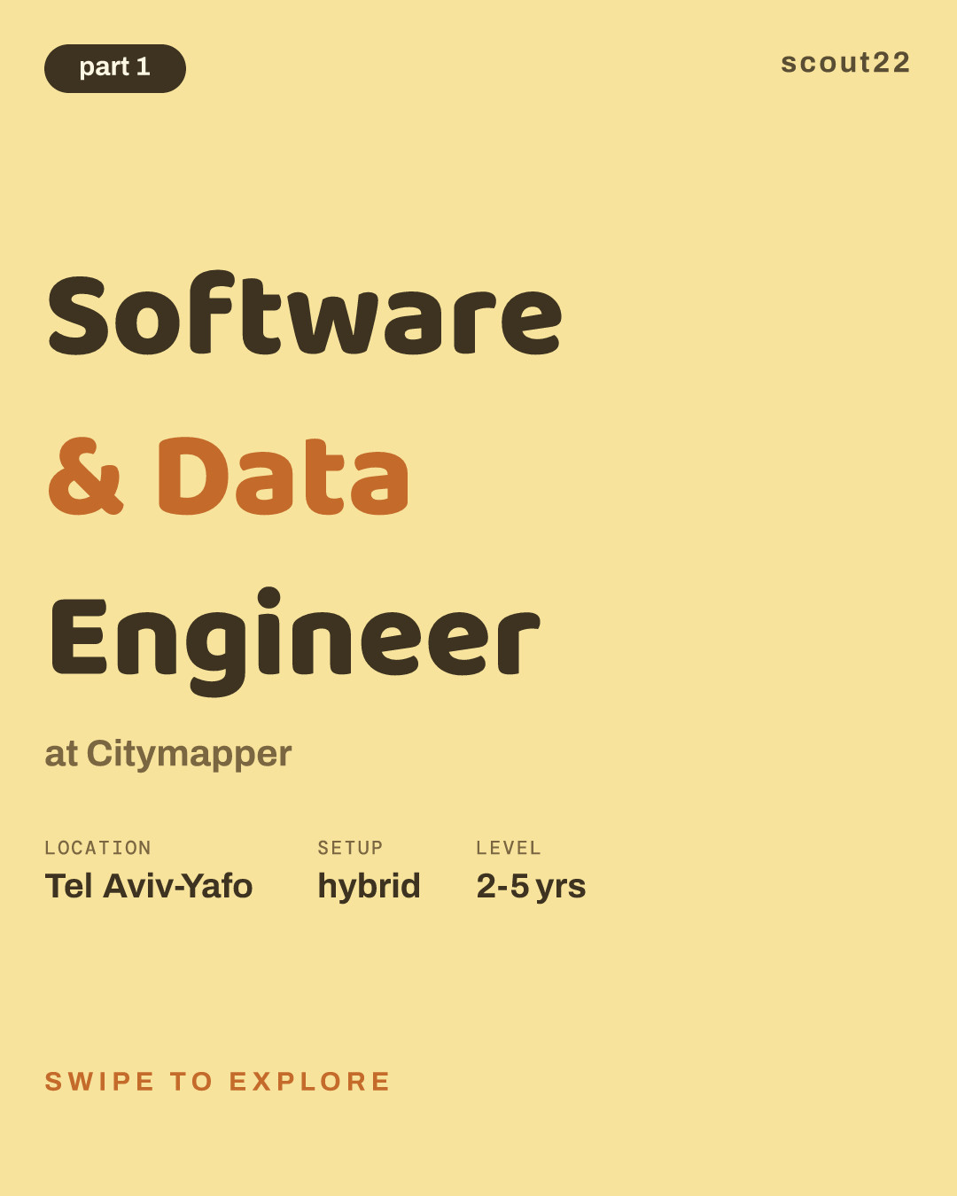 Software & Data Engineer at Citymapper