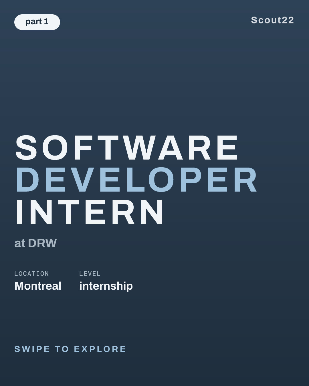 Software Developer Intern at DRW