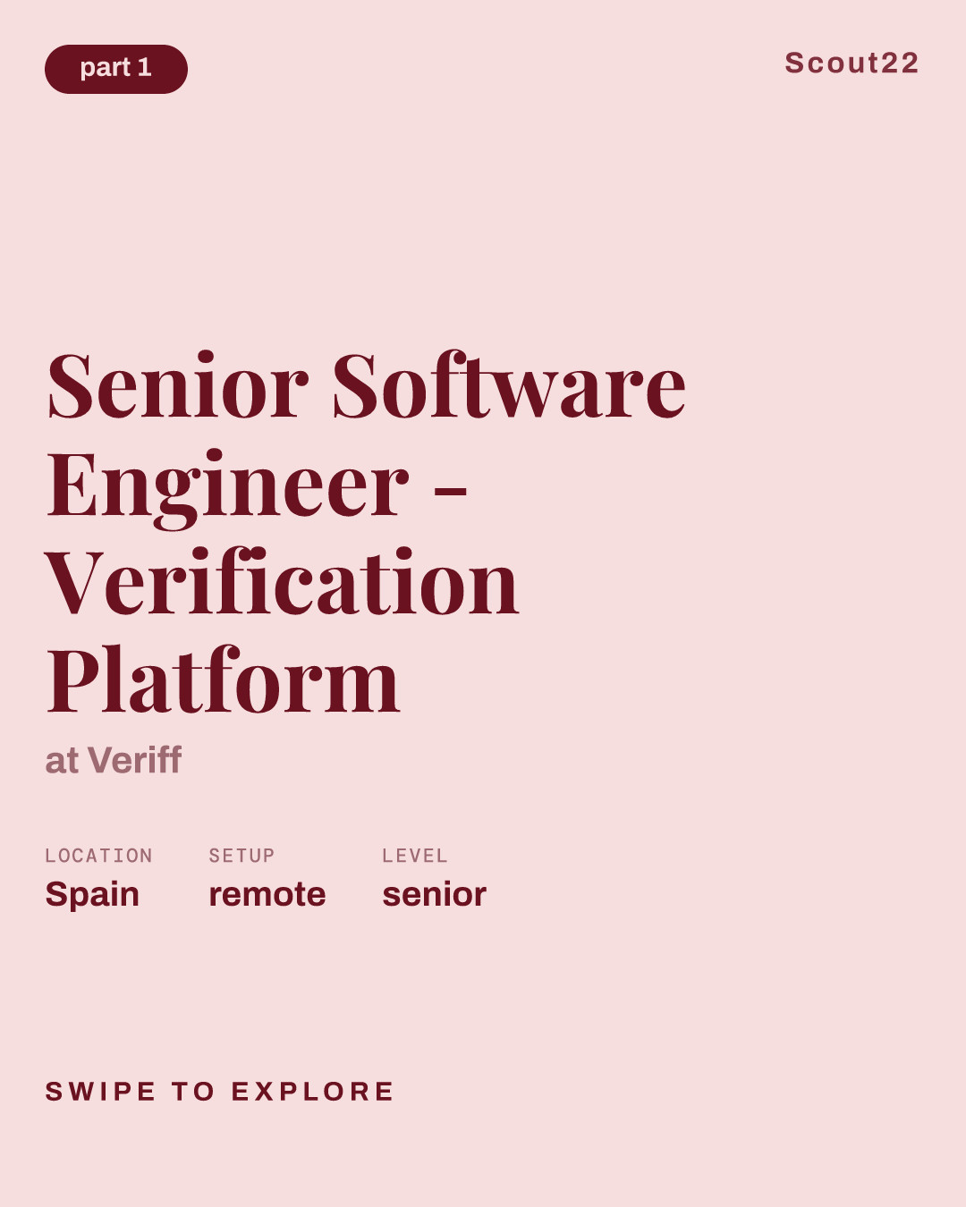 Senior Software Engineer - Verification Platform at Veriff
