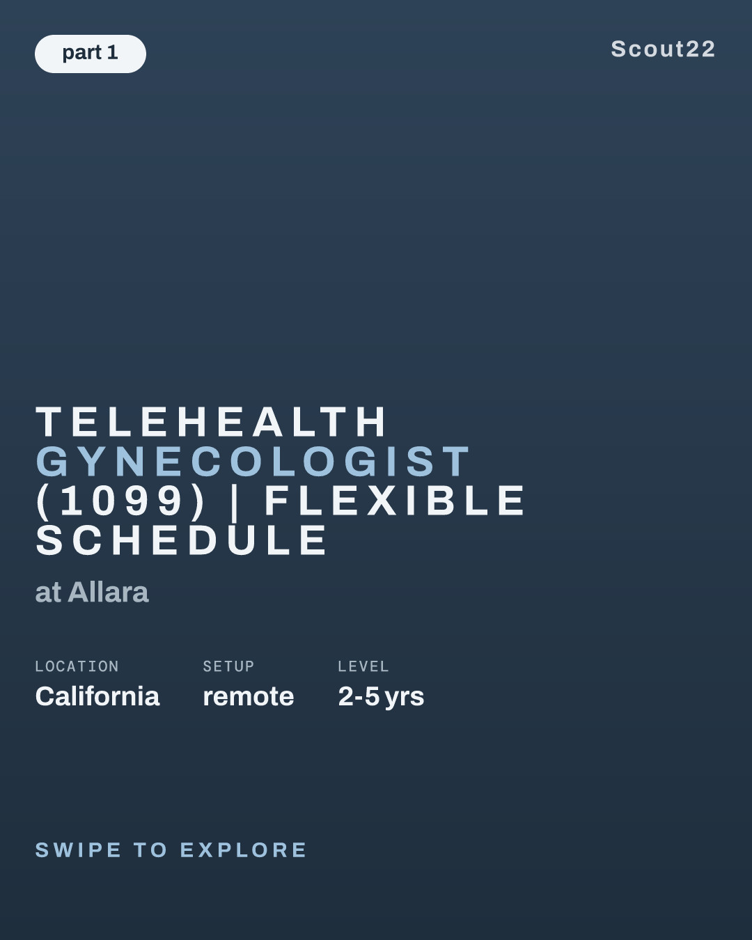 Telehealth Gynecologist (1099) | Flexible Schedule at Allara