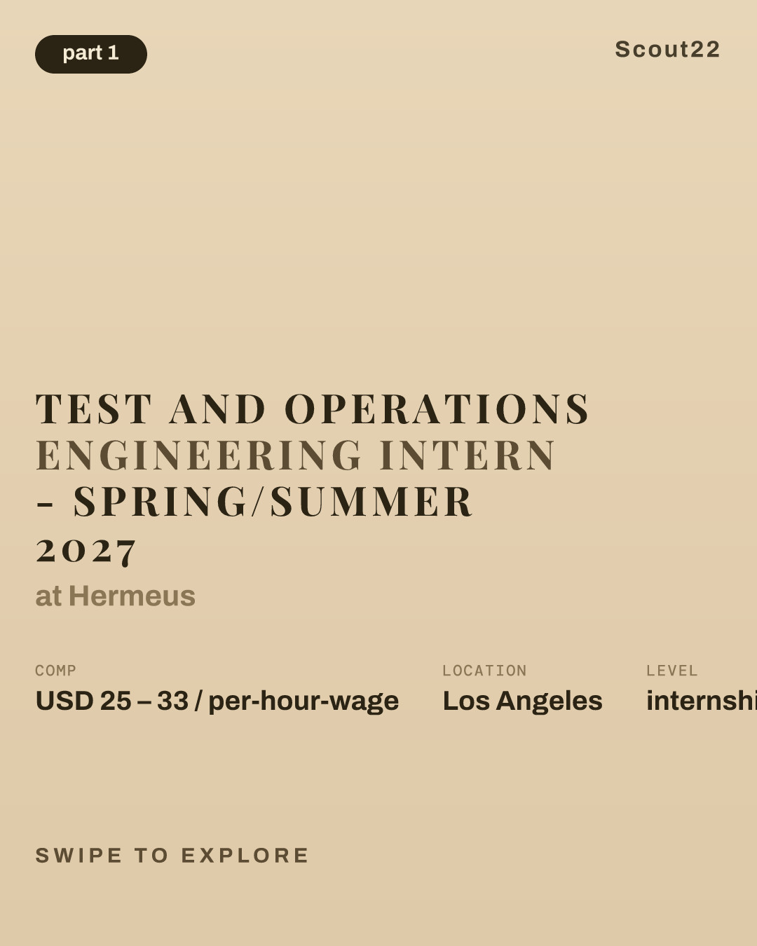 Test and Operations Engineering Intern - Spring/Summer 2027 at Hermeus