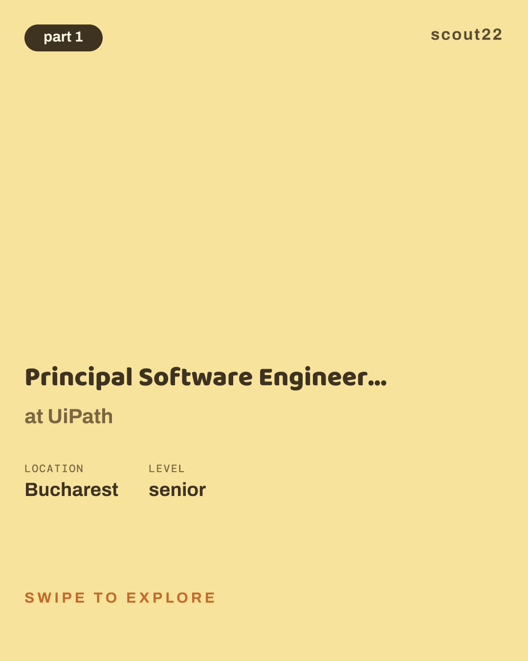 Principal Software Engineer, Site Reliability at UiPath