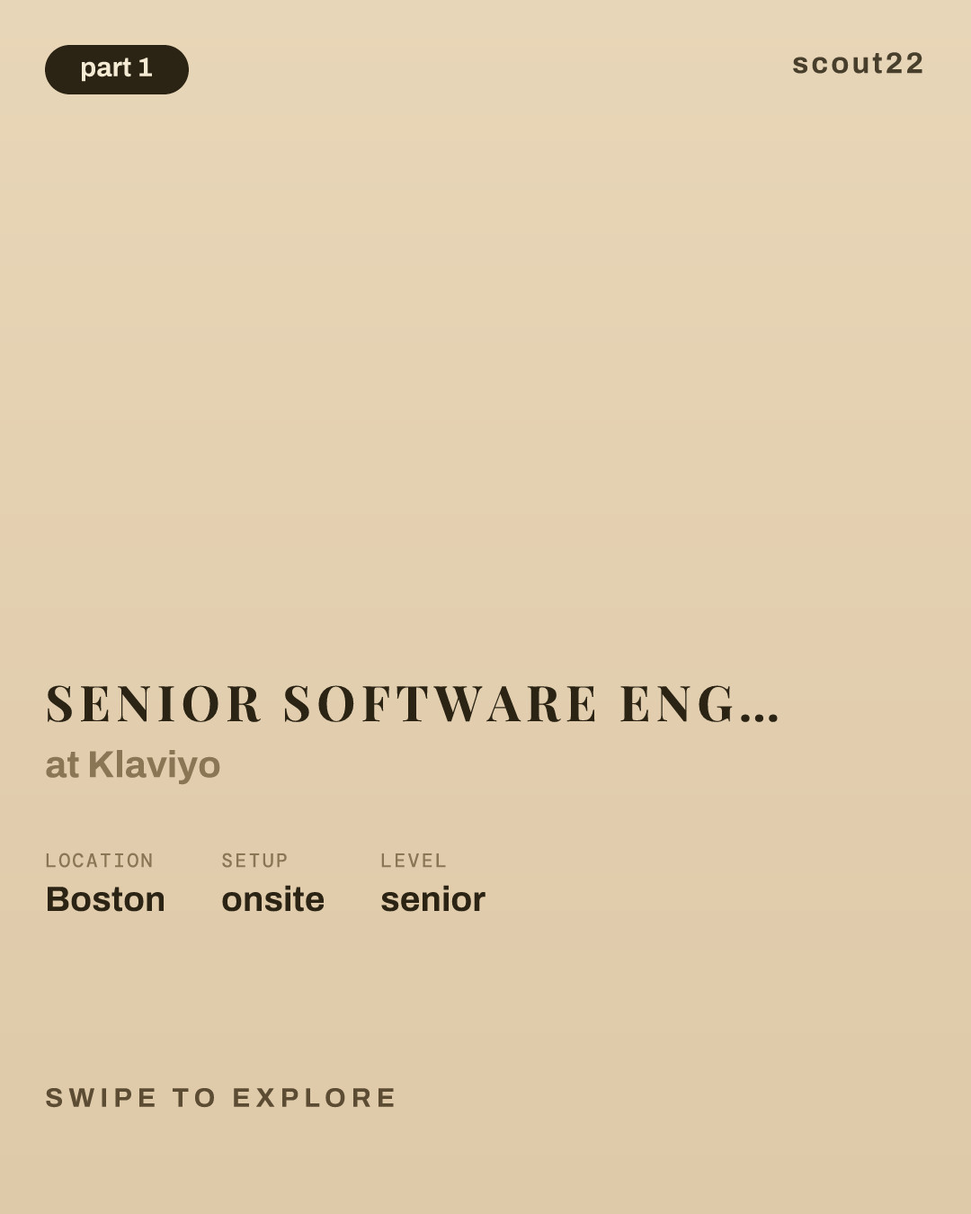 Senior Software Engineer, Platform Engineering at Klaviyo