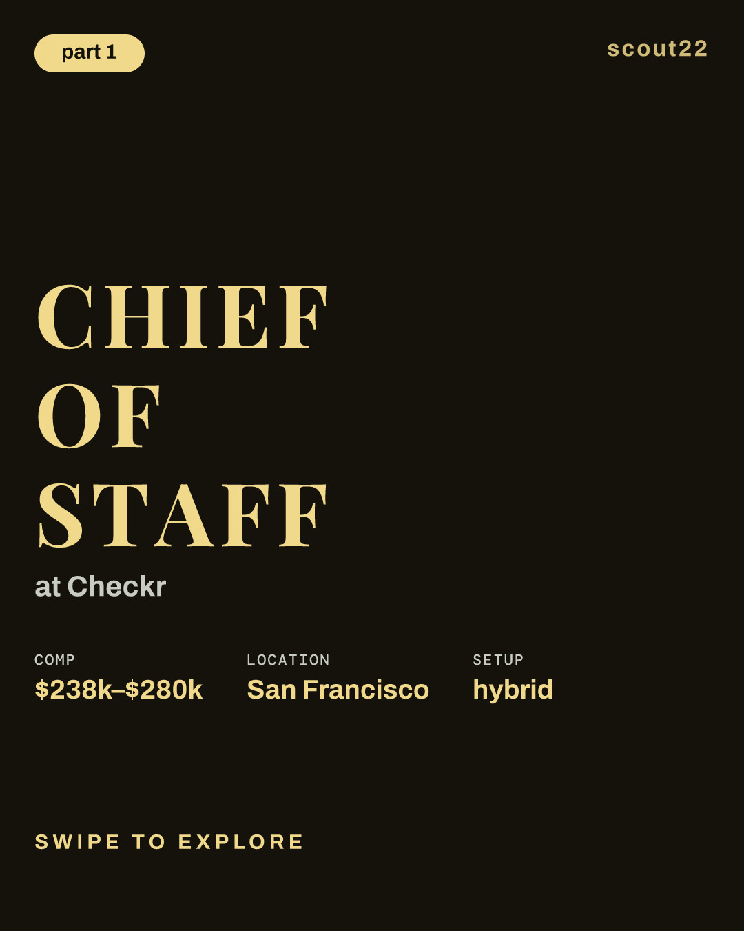Chief of Staff at Checkr