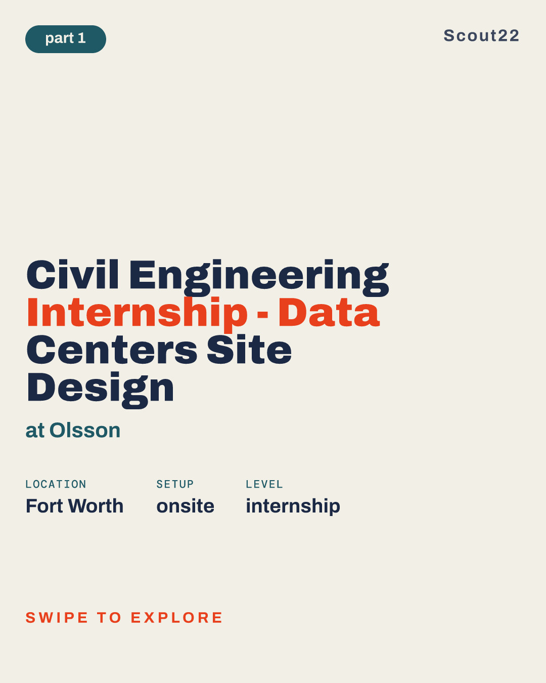 Civil Engineering Internship - Data Centers Site Design at Olsson