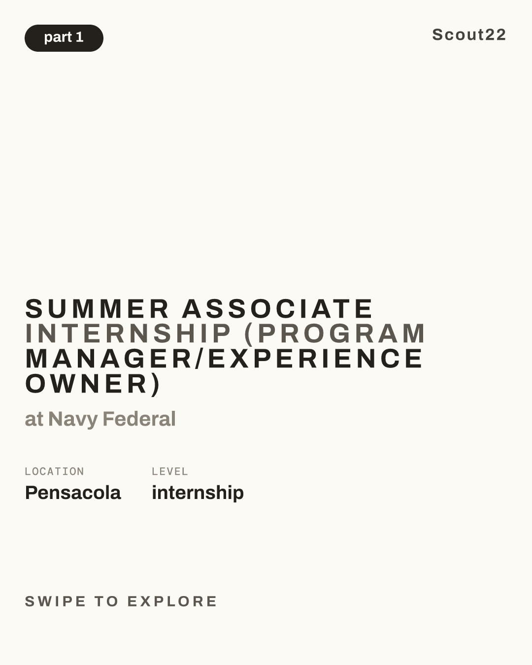 Summer Associate Internship (Program Manager/Experience Owner) at Navy Federal