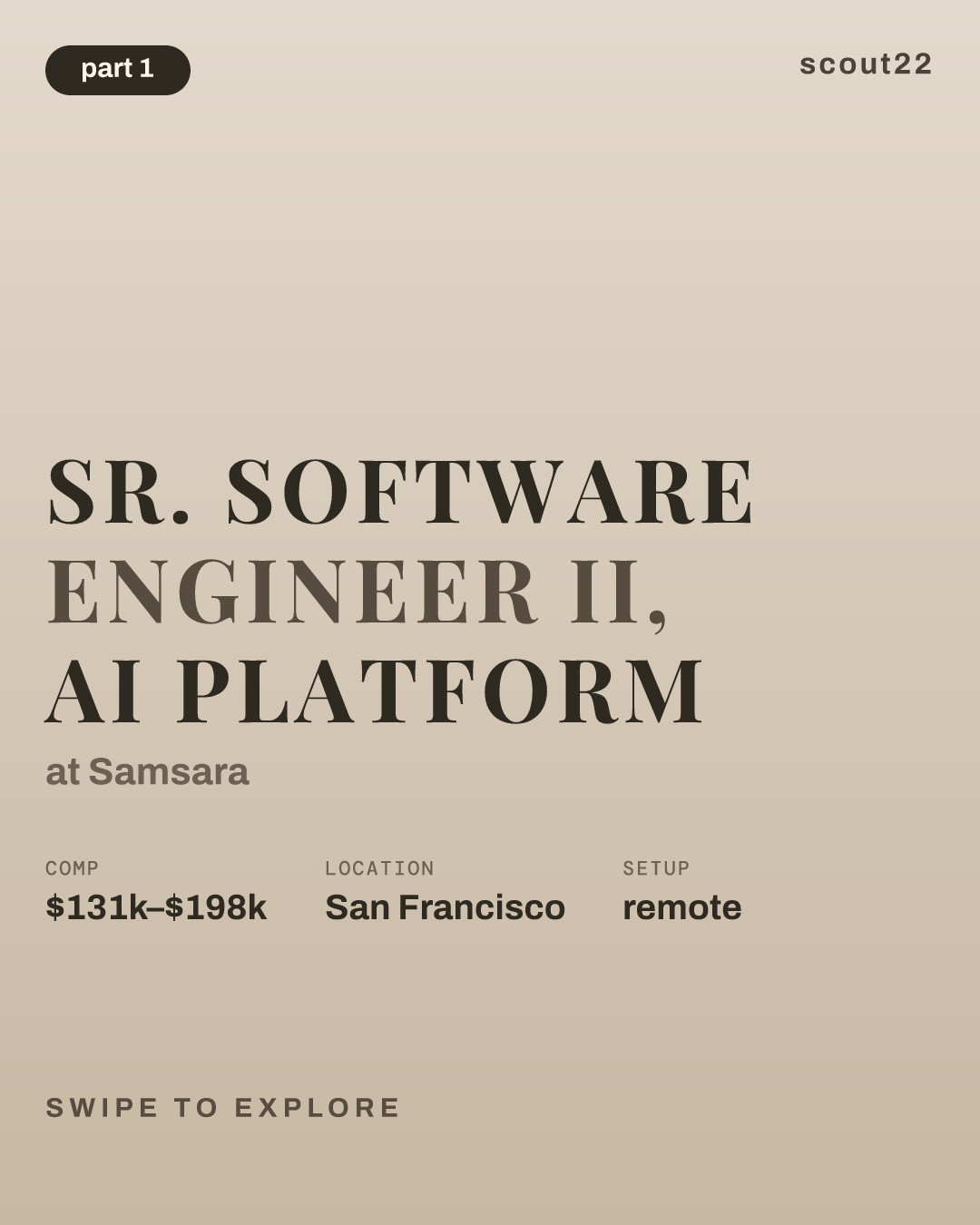 Sr. Software Engineer II, AI Platform at Samsara
