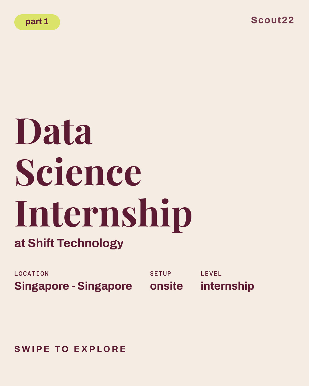 Data Science Internship at Shift Technology