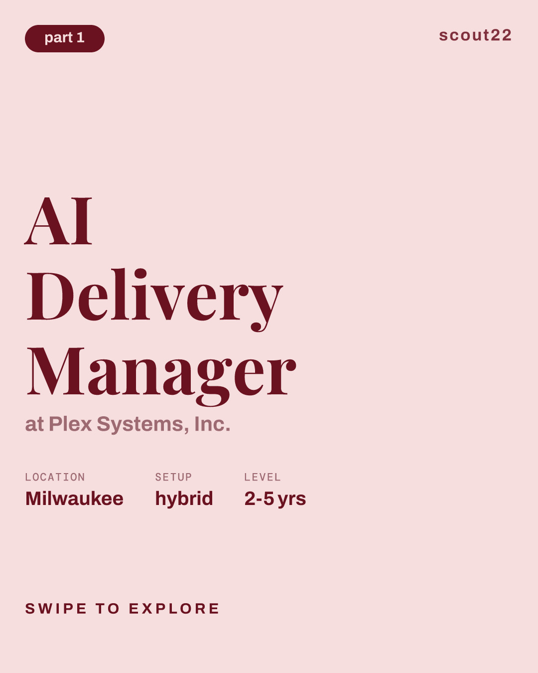 AI Delivery Manager at Plex Systems, Inc.