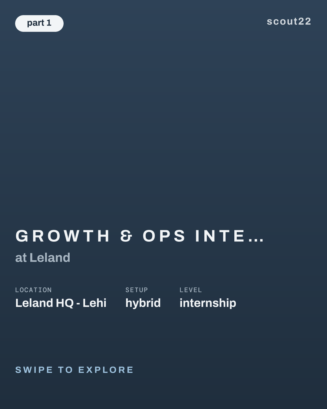 Growth & Ops Intern: Courses & Events at Leland