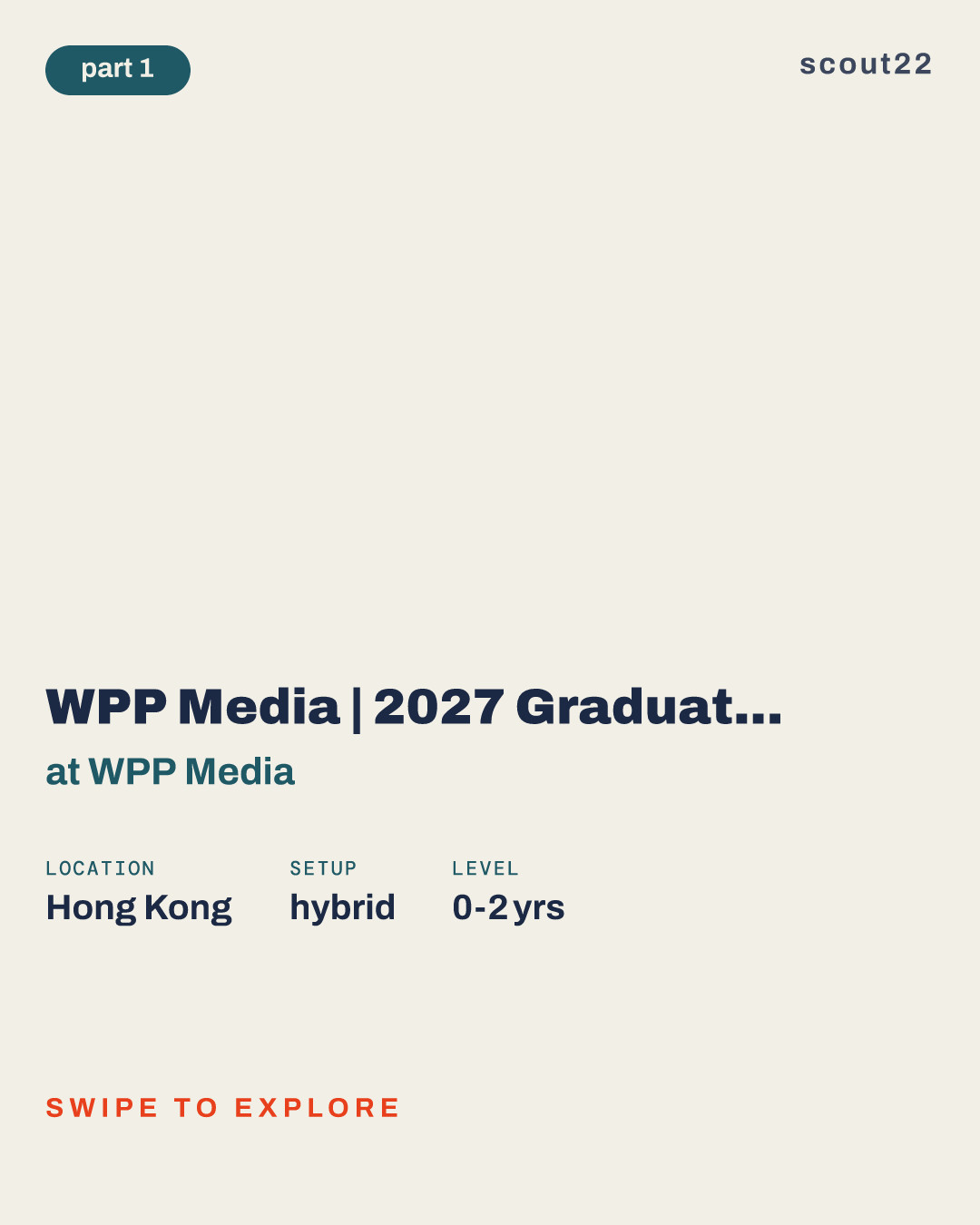 WPP Media | 2027 Graduate Trainee Programme at WPP Media