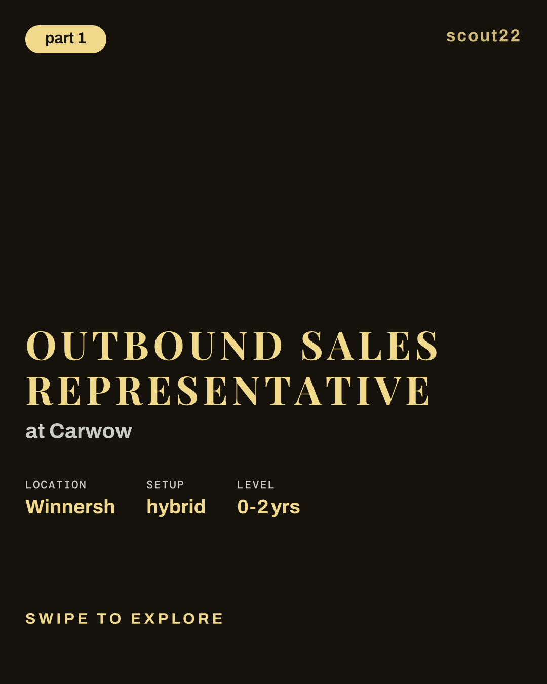 Outbound Sales Representative at Carwow