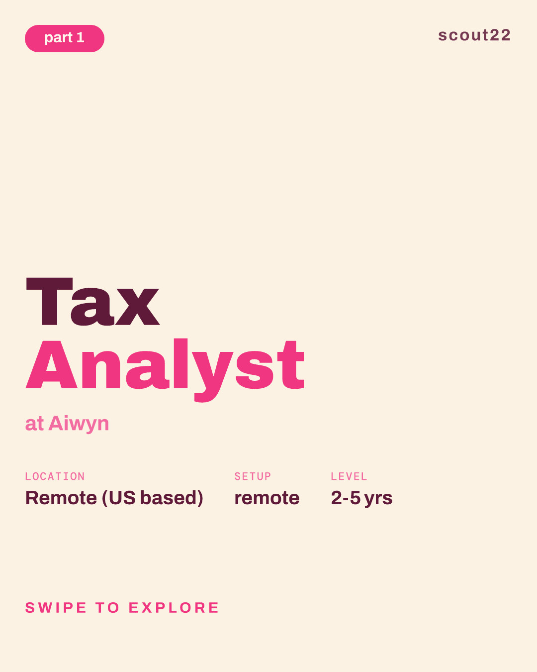 Tax Analyst at Aiwyn