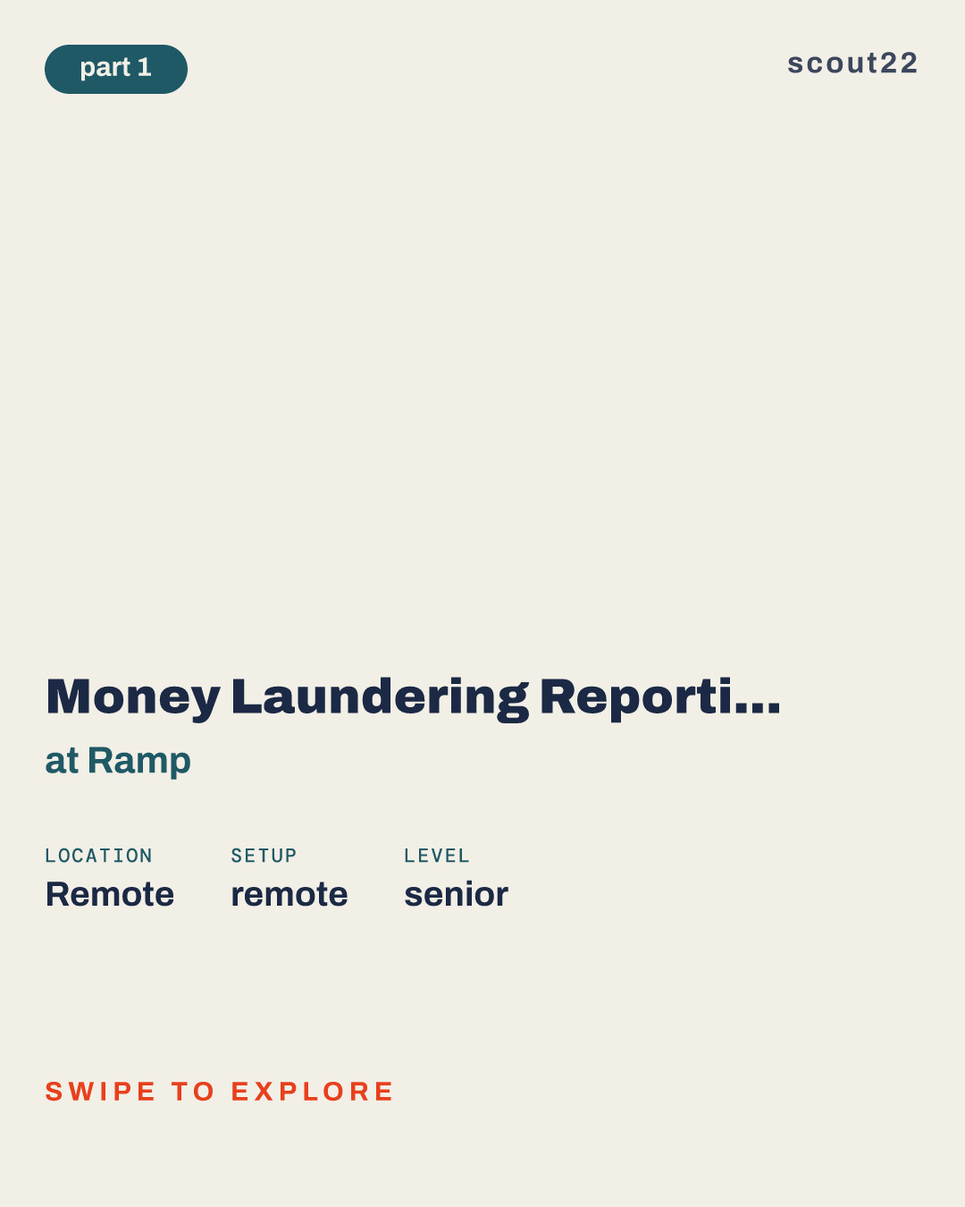 Money Laundering Reporting Officer, AML at Ramp