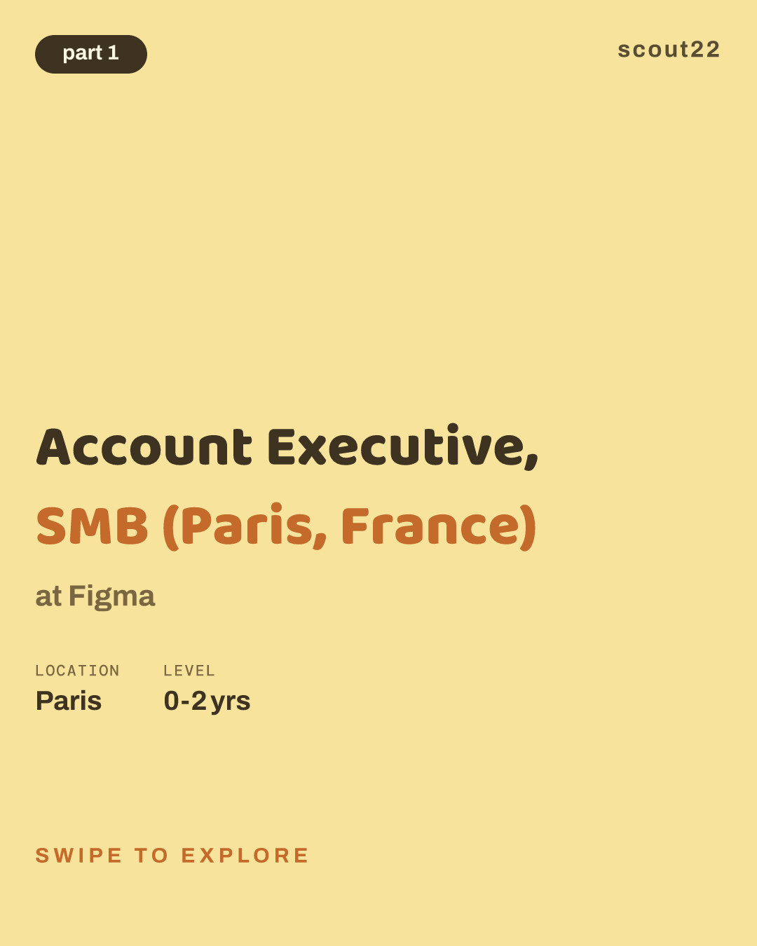 Account Executive, SMB (Paris, France) at Figma