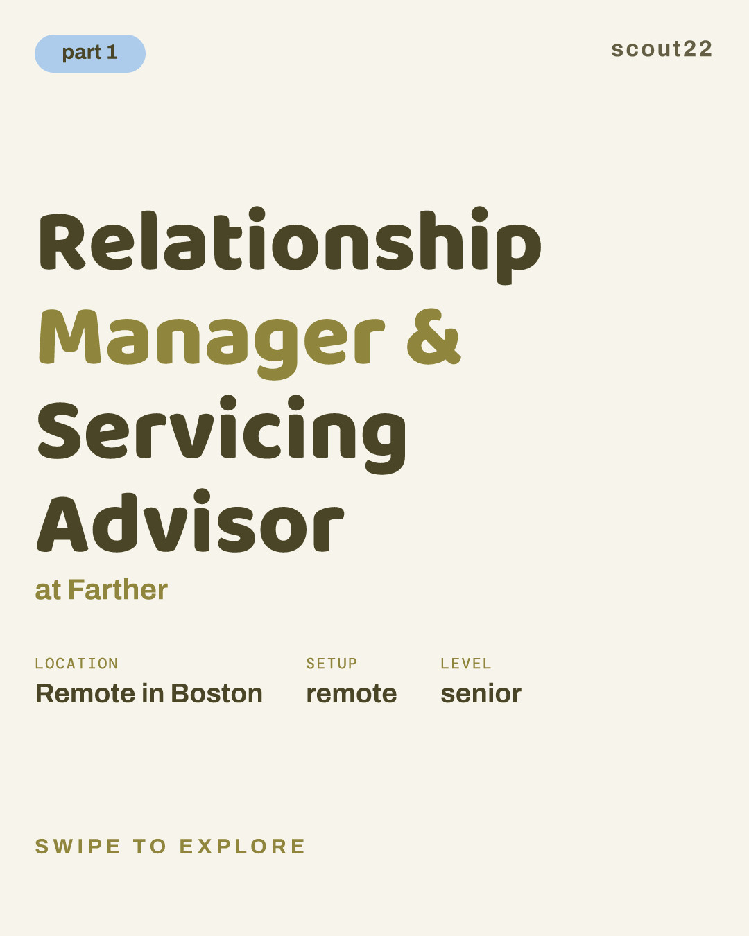 Relationship Manager & Servicing Advisor at Farther