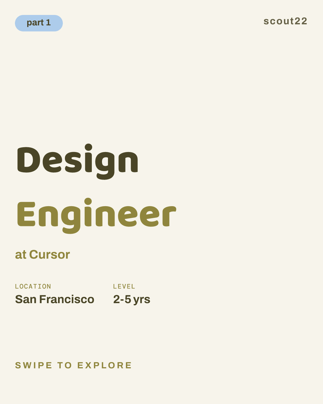 Design Engineer at Cursor
