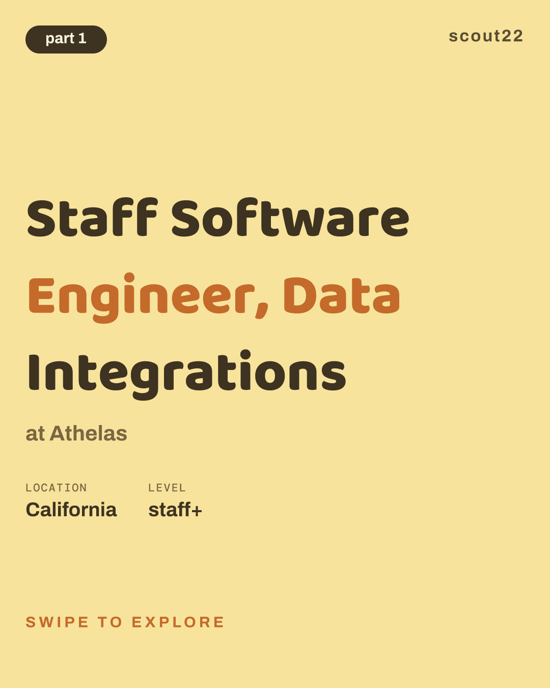 Staff Software Engineer, Data Integrations at Athelas