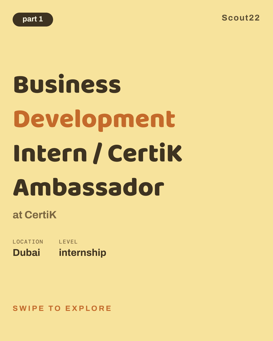 Business Development Intern / CertiK Ambassador at CertiK