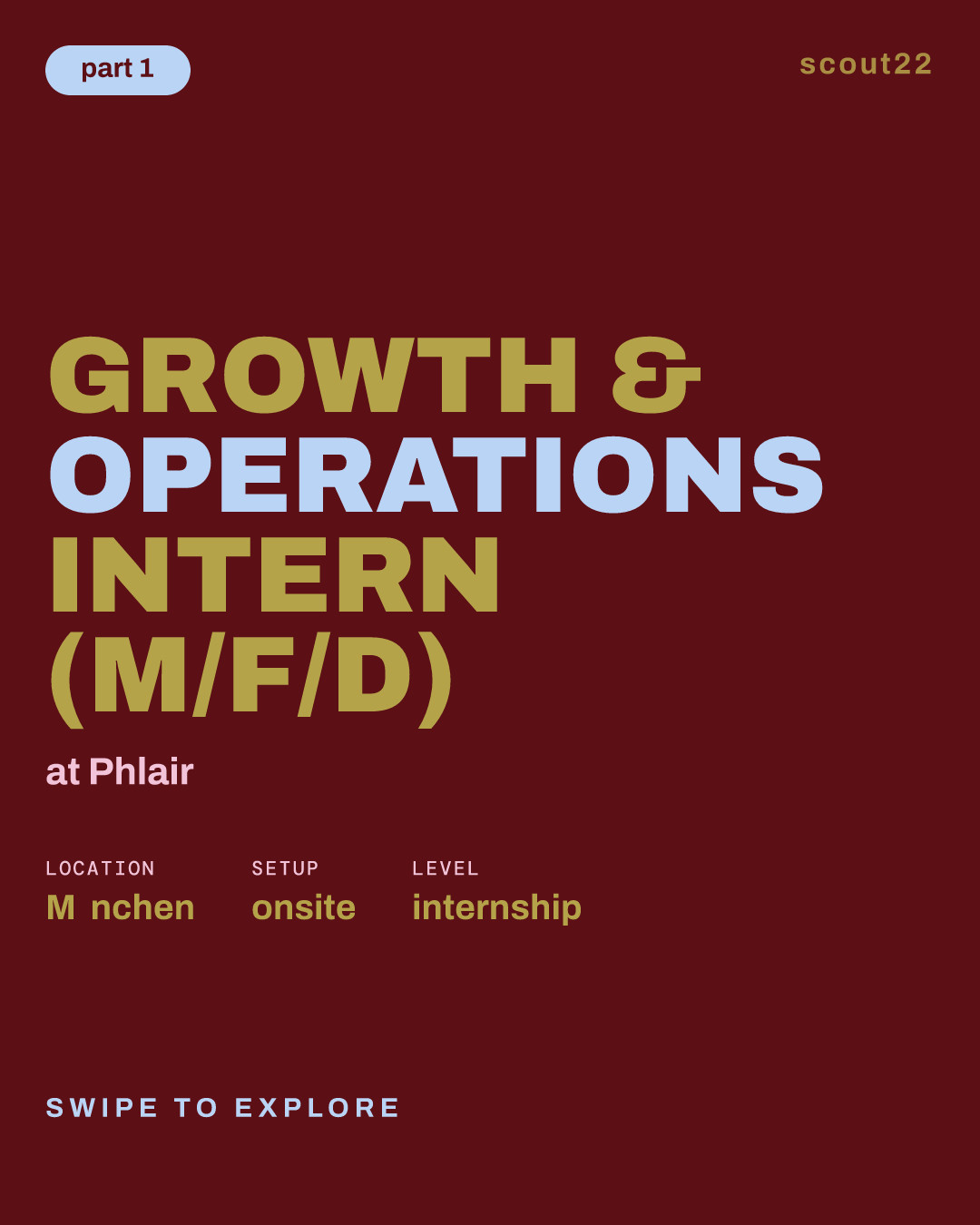 Growth & Operations Intern (m/f/d) at Phlair