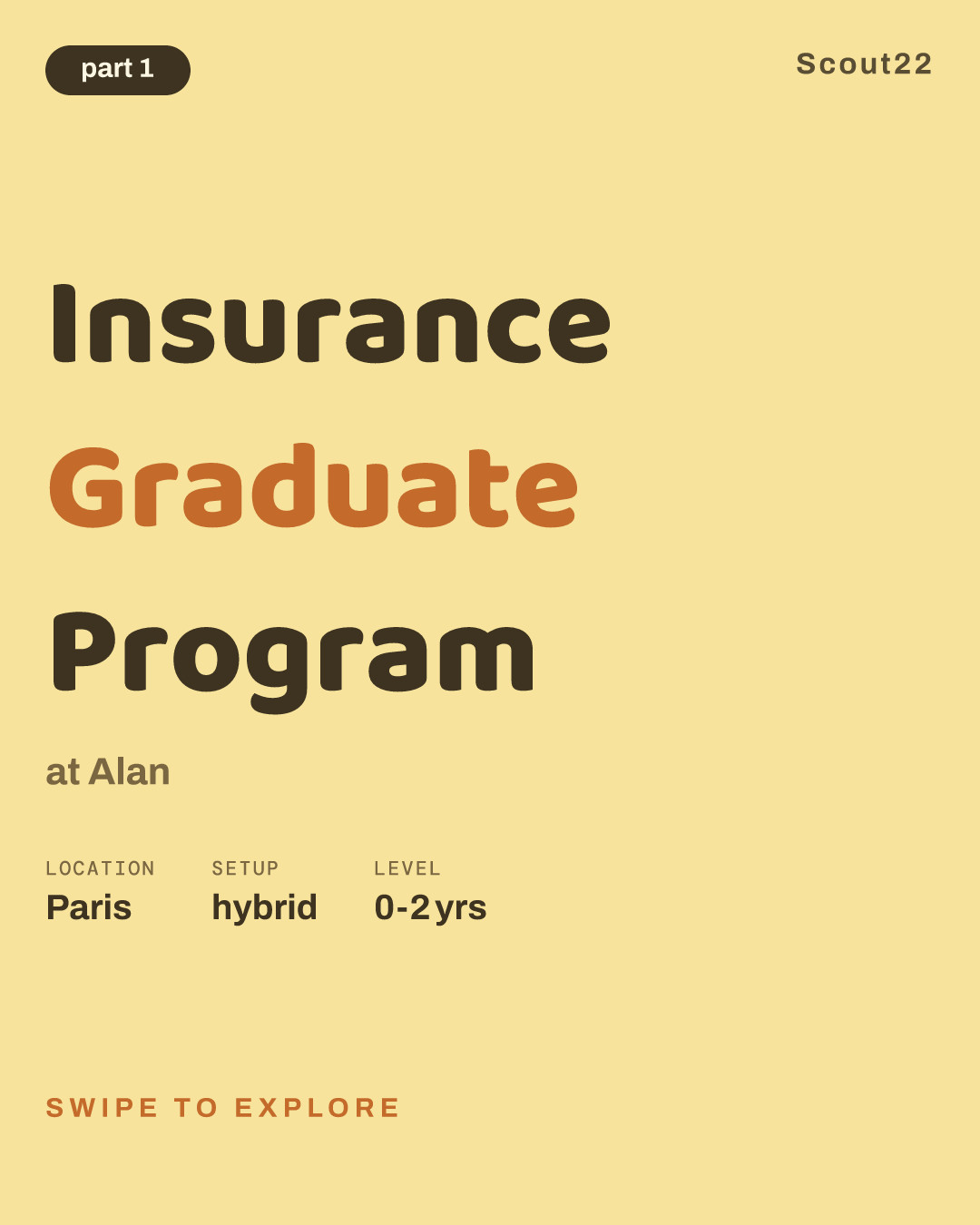 Insurance Graduate Program at Alan