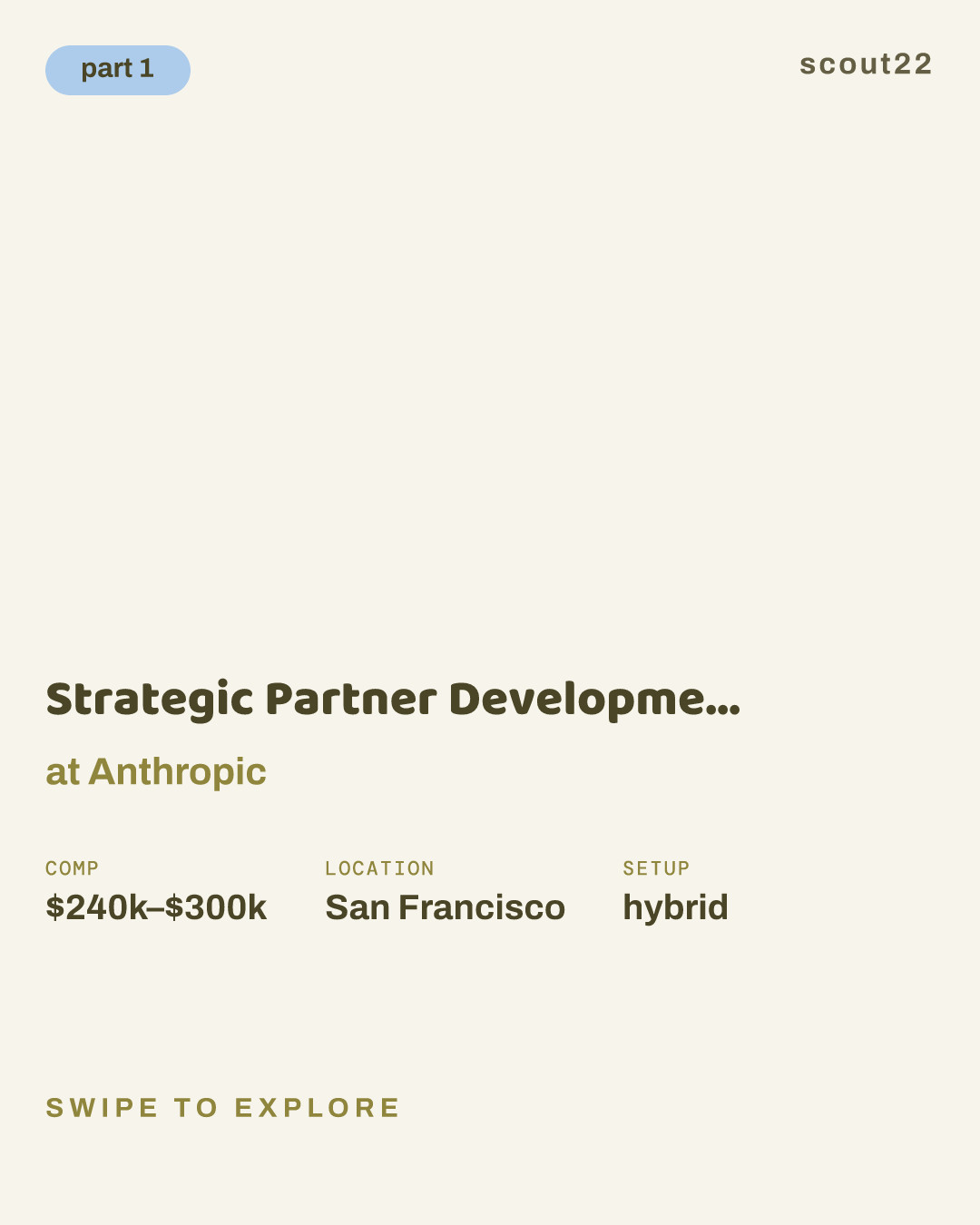 Strategic Partner Development, Product Partnerships - Cybersecurity at Anthropic