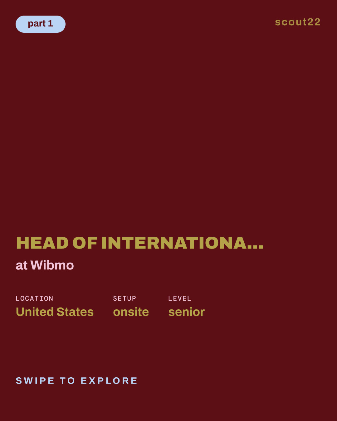 Head of International Market Development - US (US) at Wibmo