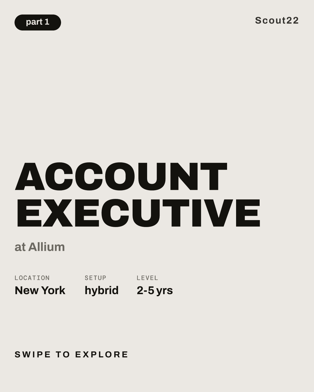 Account Executive at Allium