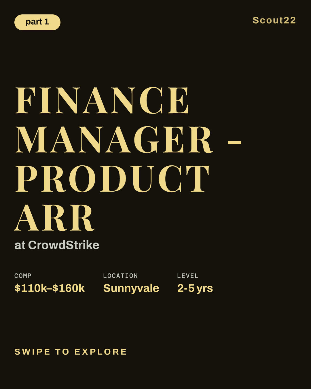 Finance Manager - Product ARR at CrowdStrike