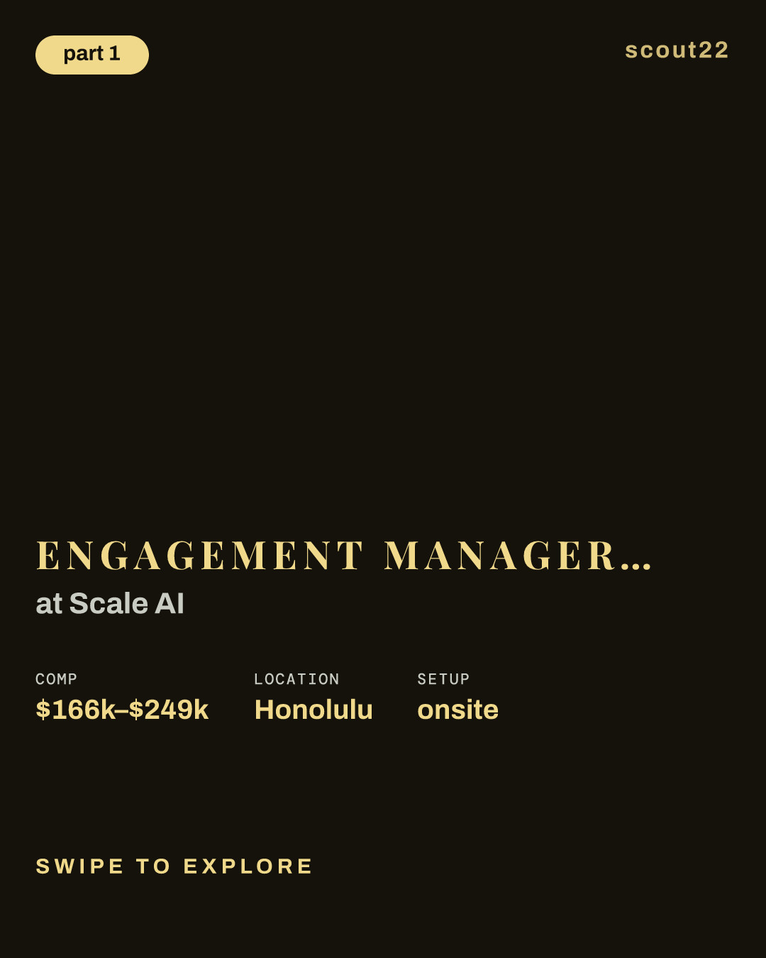 Engagement Manager (Hawaii), Public Sector at Scale AI