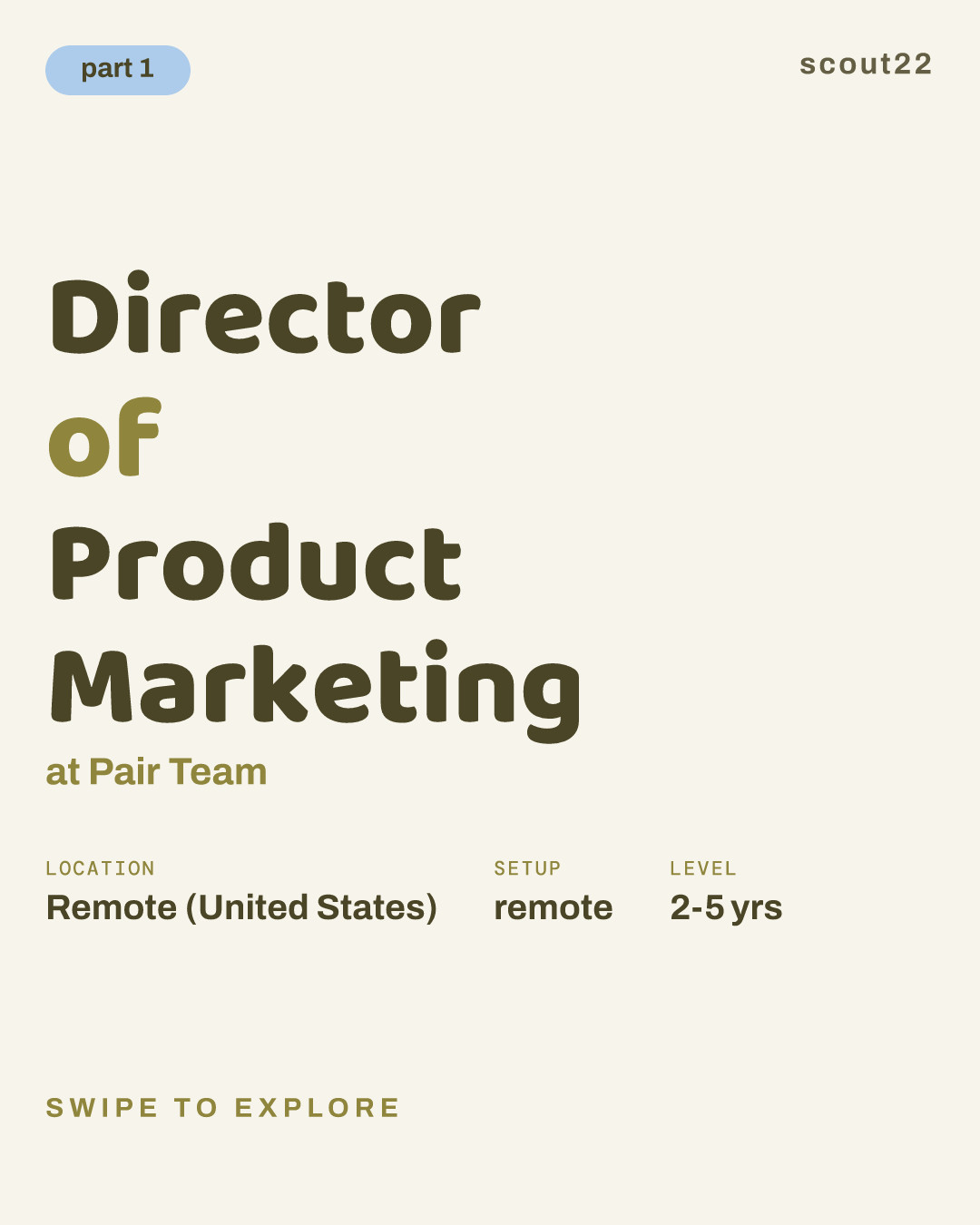 Director of Product Marketing at Pair Team