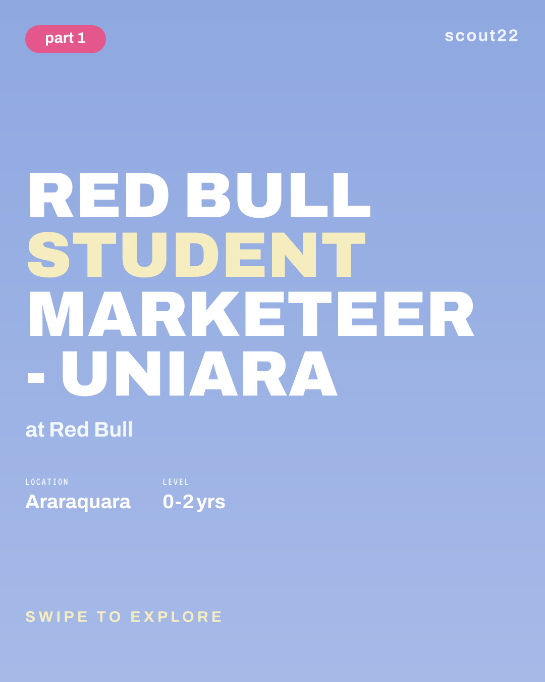 Red Bull Student Marketeer - UNIARA at Red Bull
